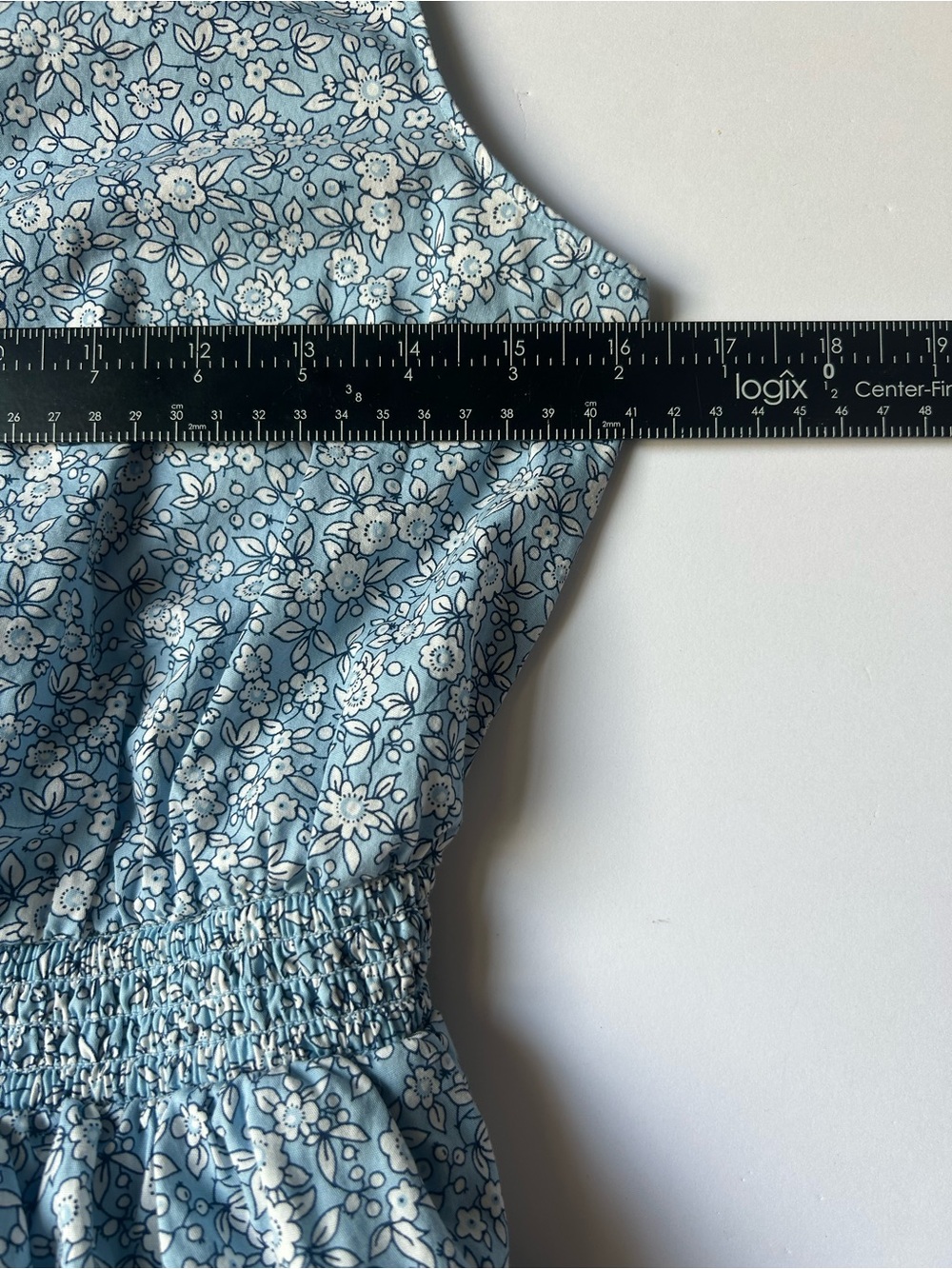J. Crew Light Blue Floral Collared Midi Dress - Picture 5 of 6